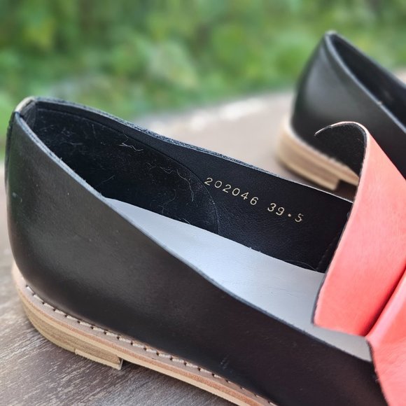 All Black Cowman Loafers For Women Size EU 39.5, US 9, Pre-owned - Picture 8 of 12